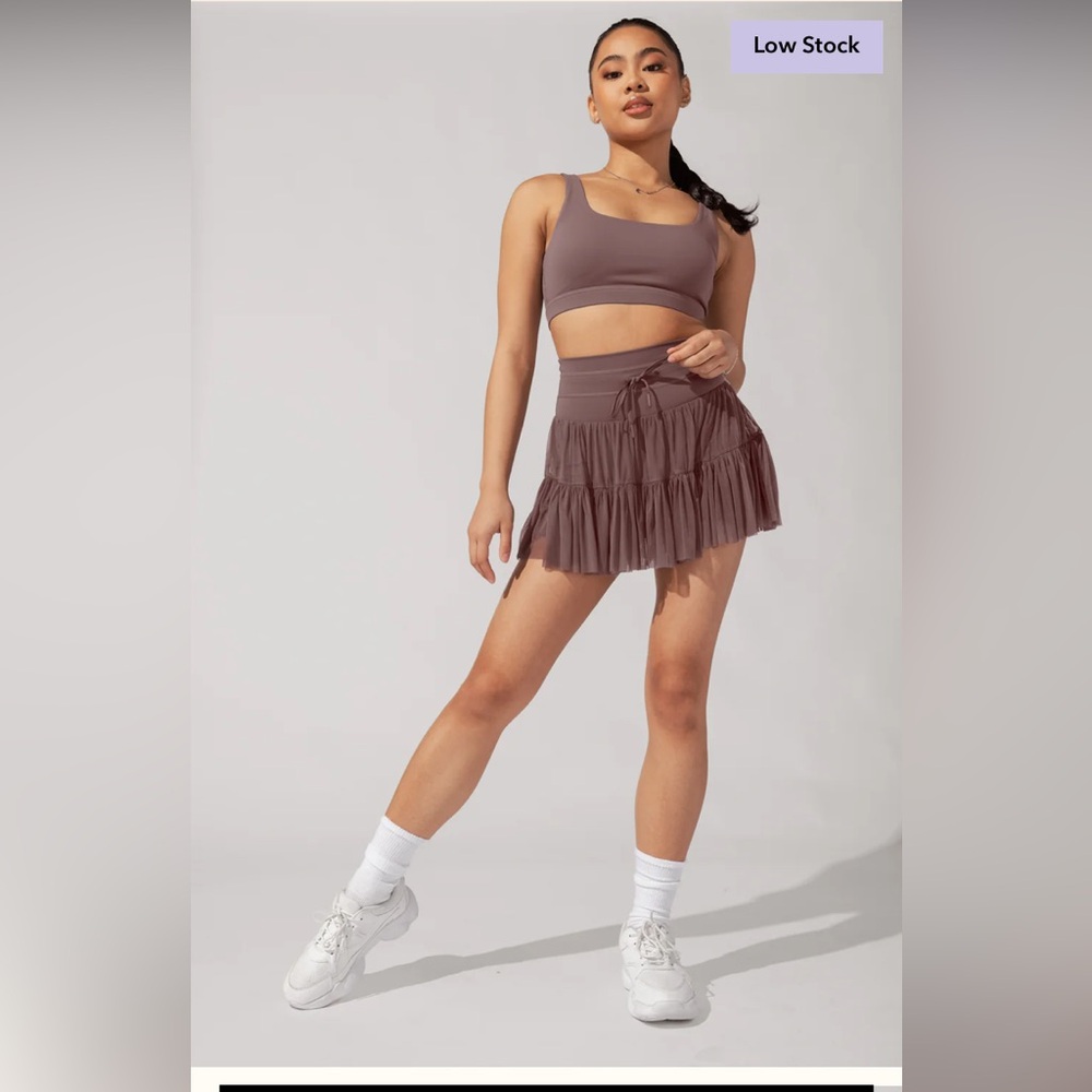 Like New Popflex Pirouette Skort - Peppercorn